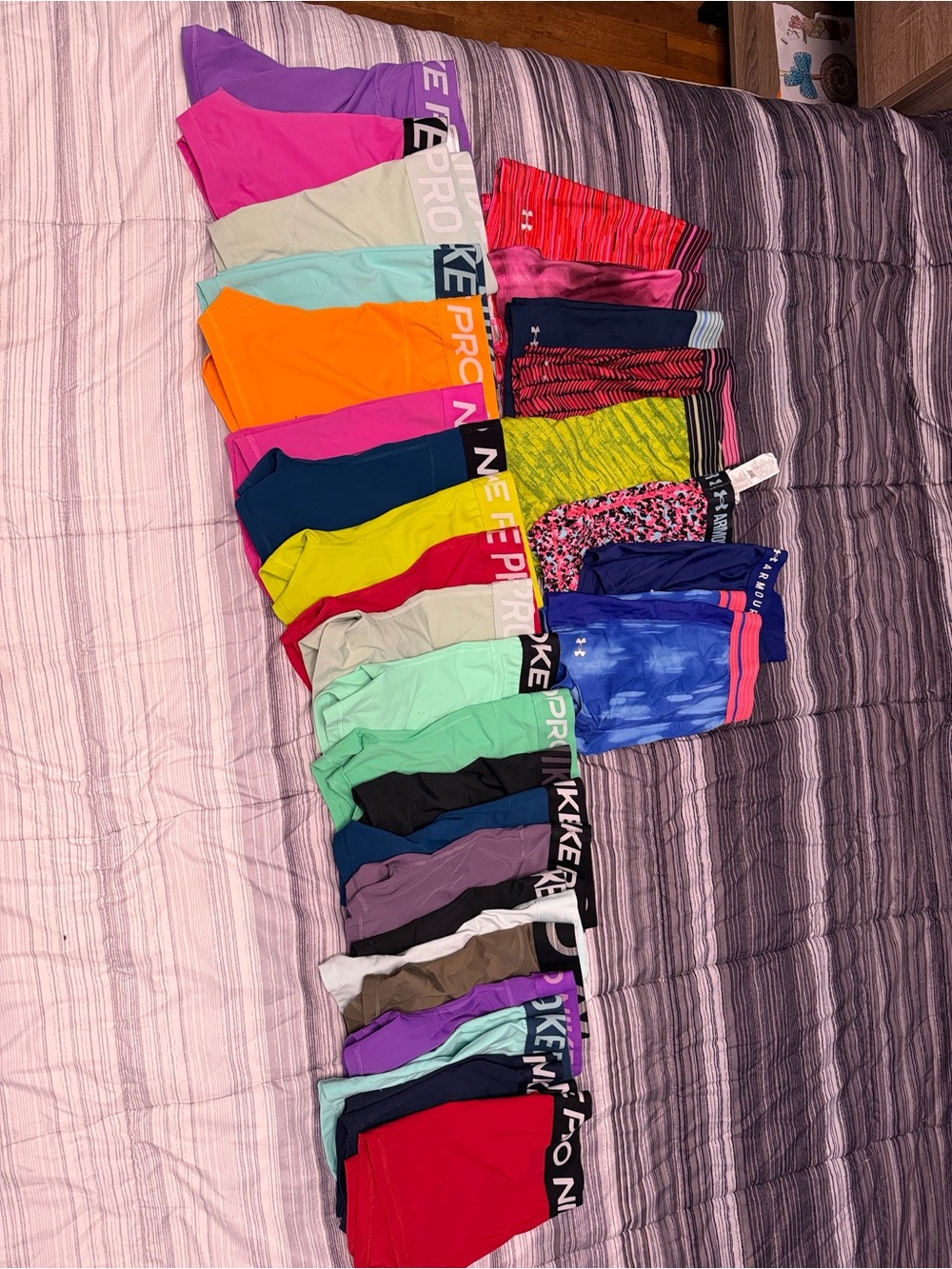 Nike Kids Performance Shorts Lot in Bright Multi-Color Assortment